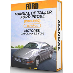 Manuale di officina Ford Probe (1988, 1989, 1990, 1991, 1992) BENZINA 2.2 E 3.0 PDF