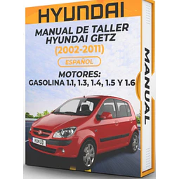 Manuale di officina Hyundai Getz (2002-2011) 1.1, 1.3, 1.4, 1.5 e 1.6