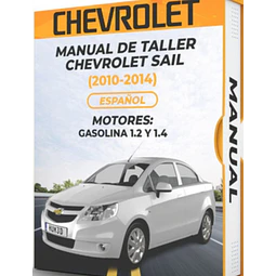 Manuale di officina Chevrolet Sail (2010-2014) PDF
