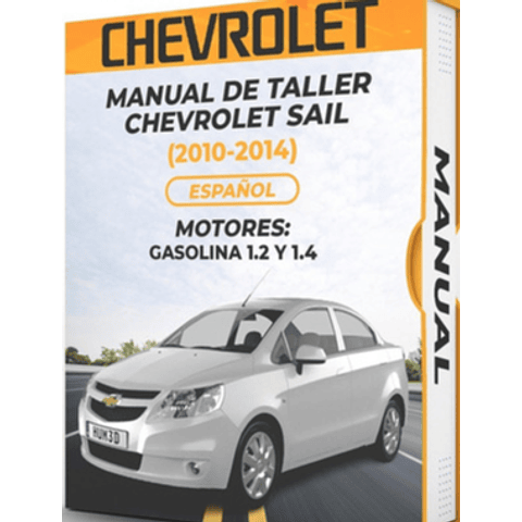 Manuale di officina Chevrolet Sail (2010-2014) PDF