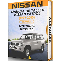 Manuale d'officina Nissan Patrol (2003, 2004, 2005, 2006, 2007, 2008, 2009, 2010) 2.8***