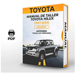 Manuale di officina Toyota Hilux (1997-2005) PDF