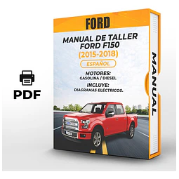 Manuale di officina Ford F150 (2015, 2016, 2017, 2018)