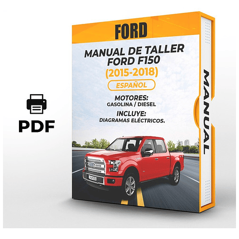 Manuale di officina Ford F150 (2015, 2016, 2017, 2018)