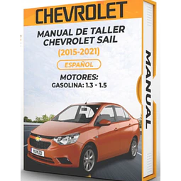 Manuale di officina Chevrolet Sail (2015-2021) PDF