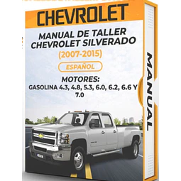 Manuale di officina Chevrolet Silverado (2007, 2008, 2009, 2010, 2011, 2012, 2013, 2014, 2015) PDF