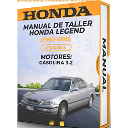 Manuale d'officina Honda Legend (1990, 1991, 1992, 1993, 1994, 1995) PDF
