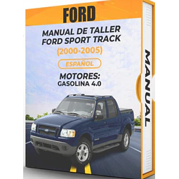 Manuale di officina Ford Sport Trac (2000, 2001, 2002, 2003, 2004, 2005)  4.0