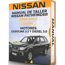 Manuale di officina Nissan Pathfinder (1996, 1997, 1998, 1999, 2000, 2001, 2002, 2003, 2004) 