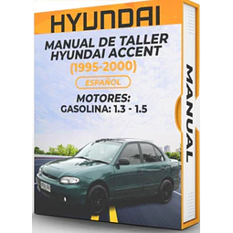 Manuale di officina Hyundai Accent (1995, 1996, 1997, 1998, 1999, 2000) 