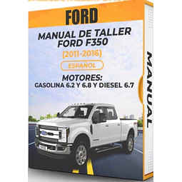 Manuale di officina Ford F-350 (2011, 2012, 2013, 2014, 2015, 2016) 6.2 E 6.8