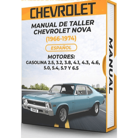 Manuale di officina Chevrolet Nova (1966, 1967, 1968, 1969, 1970, 1971, 1972, 1973, 1974) PDF***