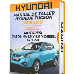 Manuale d'officina Hyundai Tucson (2015, 2016, 2017, 2018, 2019) 