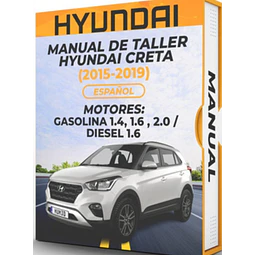 Manuale di officina Hyundai Creta (2015, 2016, 2017, 2018, 2019) 