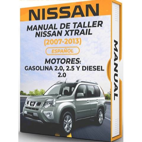 Manuale d'officina Nissan Xtrail (2007, 2008, 2009, 2010, 2011, 2012, 2013) 2.0, 2.5 