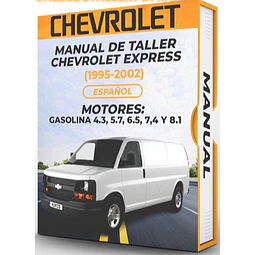 Manuale di officina Chevrolet Express (1995, 1996, 1997, 1998, 1999, 2000, 2001, 2002) PDF***