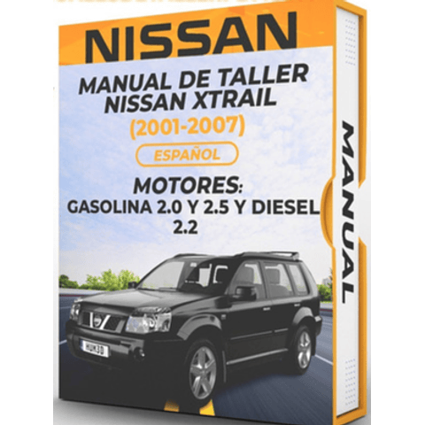 Manuale di officina Nissan Xtrail (2001, 2002, 2003, 2004, 2005, 2006, 2007) PDF