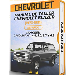 Manuale di officina Chevrolet Blazer (1973, 1974, 1975, 1976, 1977, 1978, 1979, 1980, 1981)