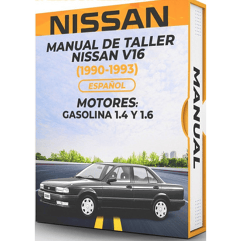 Manuale di officina Nissan V16 (1990, 1991, 1992, 1993)1.4 E 1.6 ***