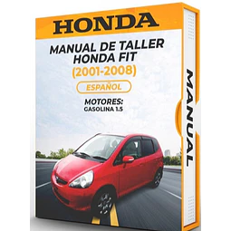 Manuale d'officina Honda Fit (2001, 2002, 2003, 2004, 2005, 2006, 2007, 2008) PDF