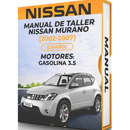 Manuale di officina Nissan Murano (2002-2007) (Spag)