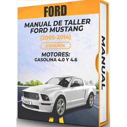 Manuale di officina Ford Mustang (2005, 2006, 2007, 2008, 2009, 2010, 2011, 2012, 2013, 2014) 