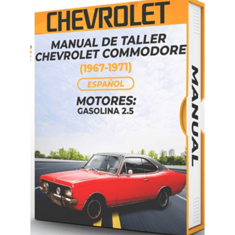 Manuale di officina Chevrolet Commodore (1967, 1968, 1969, 1970, 1971)***