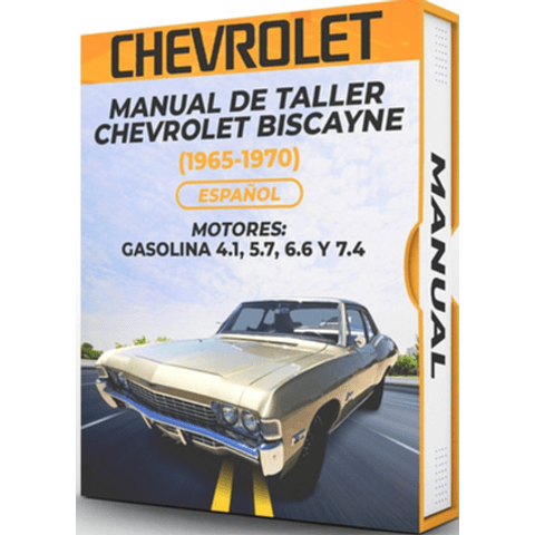 Manuale di officina Chevrolet Biscayne (1965-1970) (Spag)***