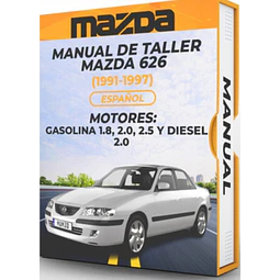 Manuale di officina Mazda 626 (1991-1997) (Spag)