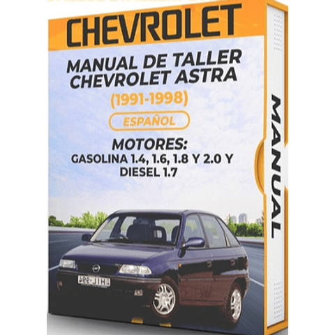 Manuale di officina Chevrolet Astra (1991-1998) (Spag)