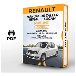 Manuale di officina Renault Logan (2004-2012) (Spag)