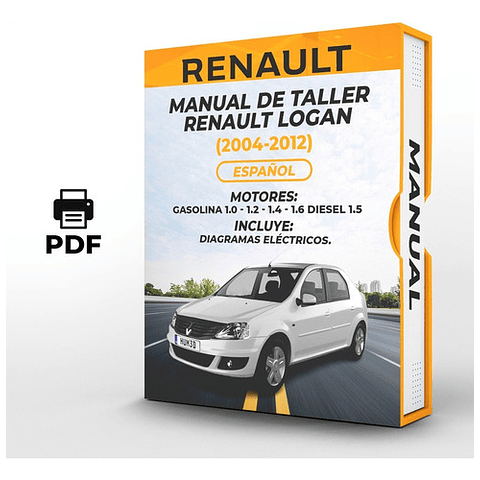 Manuale di officina Renault Logan (2004-2012) (Spag)