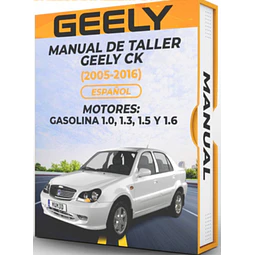 Geely Ck (2005-2016) Manuale di officina (Spag)