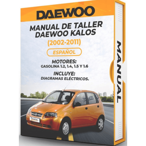 Manuale di officina Daewoo Kalos (2002, 2003, 2004, 2005, 2006, 2007, 2008, 2009, 2010, 2011) 