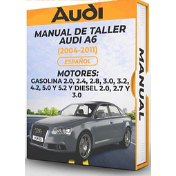 Manuale di officina Audi A6 (2004-2011) (Spag)