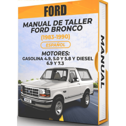 Manuale di officina Ford Bronco (1983-1990) (Spag)
