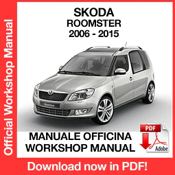 Manuale Officina Skoda Roomster (2006-2007-2008-2009-2010) (EN)