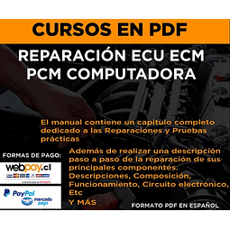 Curso Manual Reparación Ecu Ecm Pcm Computadora Automotriz Gratis