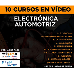 Curso Electrónica Automotriz - 10 Sessiones en Vídeo GRATIS