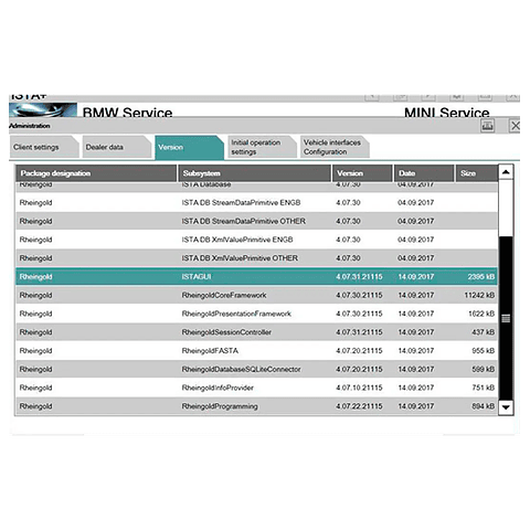 BMW ISTA (todos los modelos BMW de 1981 a 2017 Descarga Gratis