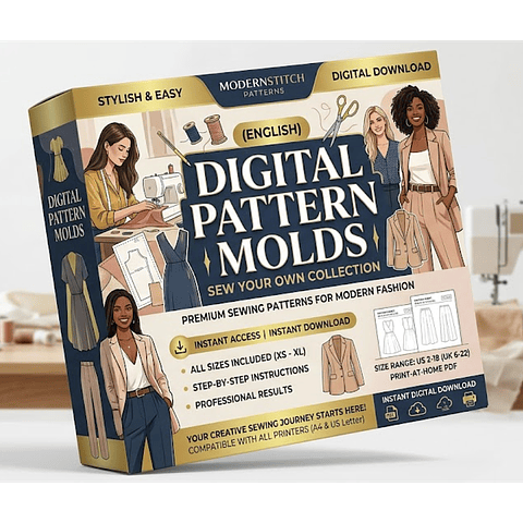 Aurora Dress Sewing Pattern | Dress with Pockets | Linen Dress Sewing Pattern | Women Patterns | Summer Dress | Halter Women Dress