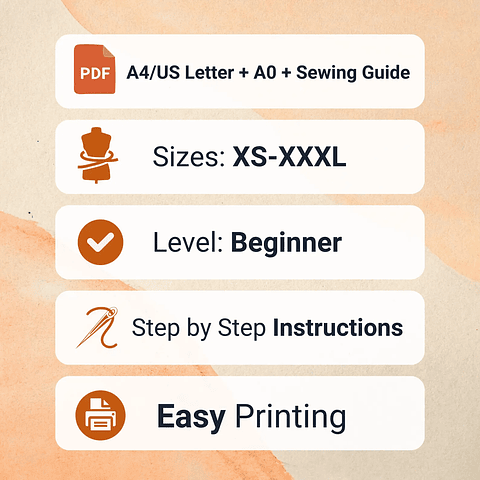 Underbust Corset Sewing Pattern | XS-XXXL | PDF Pattern / Milkmaid Sew