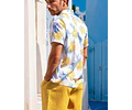 Tropical Hawaiian Shirt Sewing Pattern, Sizes XS-XXXL, Men's Shirt Pattern, PDF