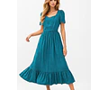 Milkmaid dress pattern | XS-XXXL | Cottagecore prom dress pattern | Long dress