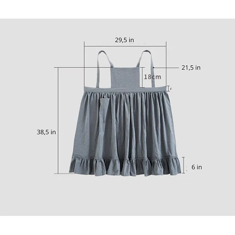 Apron pattern, bib pattern, country dress pattern, women's patterns, in PDF