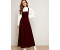 Dungaree dress pattern - XS-XXXL - Apron pattern - PDF - Women's country-style dress pattern