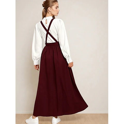 Dungaree dress pattern - XS-XXXL - Apron pattern - PDF - Women's country-style dress pattern