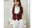 Women's Button-Top Vest Sewing Pattern, Beginner Button-Top Pattern