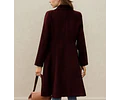 Women's Winter Coat Sewing Pattern in PDF | Long Coat in PDF | Jacket |