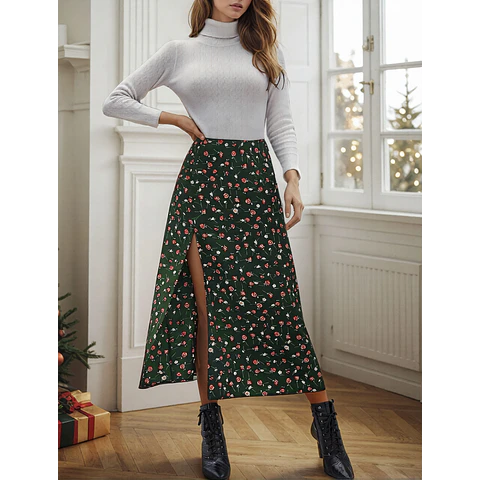 Skirt pattern | XS-XXXL | Slit Skirt Sewing Pattern | Easy Skirt Pattern, Skirt for women PDF Pattern Skirt with zipper pattern Sewing Skirt